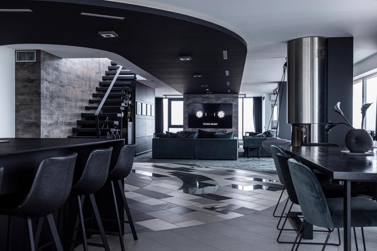 Апартаменты Sky Garden Penthouse Клайпеда Экстерьер фото