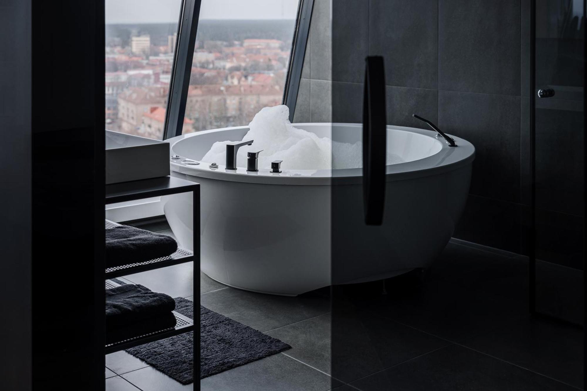 Апартаменты Sky Garden Penthouse Клайпеда Экстерьер фото
